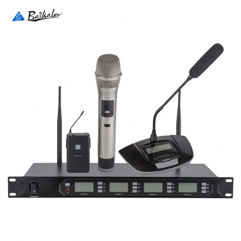 microphone with power bank 2600mah competitive wireless microphone for journalist