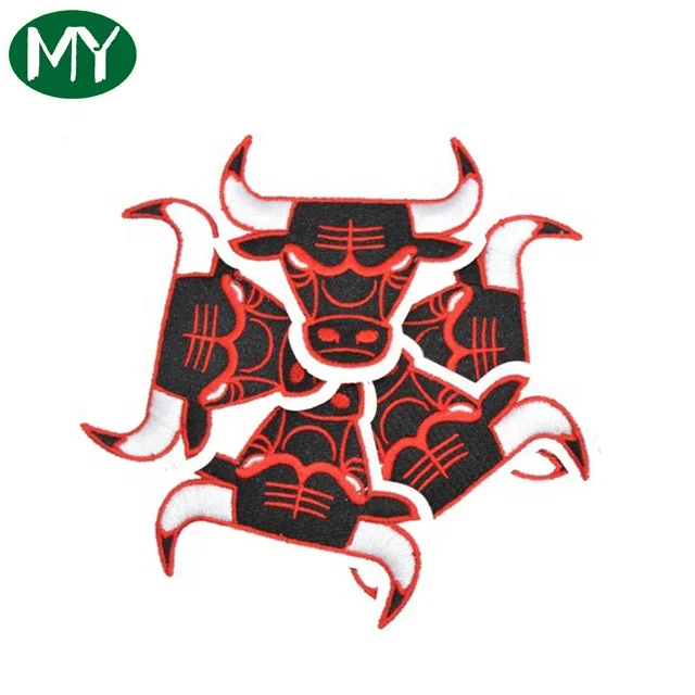 Factory price sport girl Sequins iron-on embroidery patches