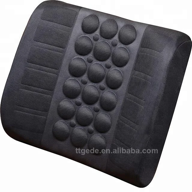 Car Seat Back Massage Lumber Support Cushion