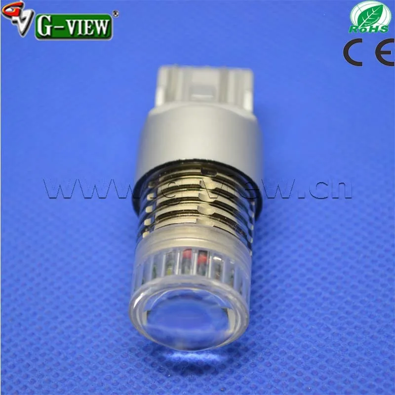 Dual Color 7443 7440 T20 white and amber color LED Slides Turn Light Lamp