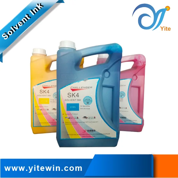 High quality!!!Challenger sk4 solvent ink for FY 3208H printer