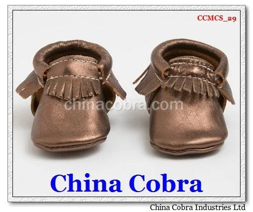 
2021 best selling soft sole leather baby moccasins shoes bow moccasins China Cobra Shoes size 0-4 years old 