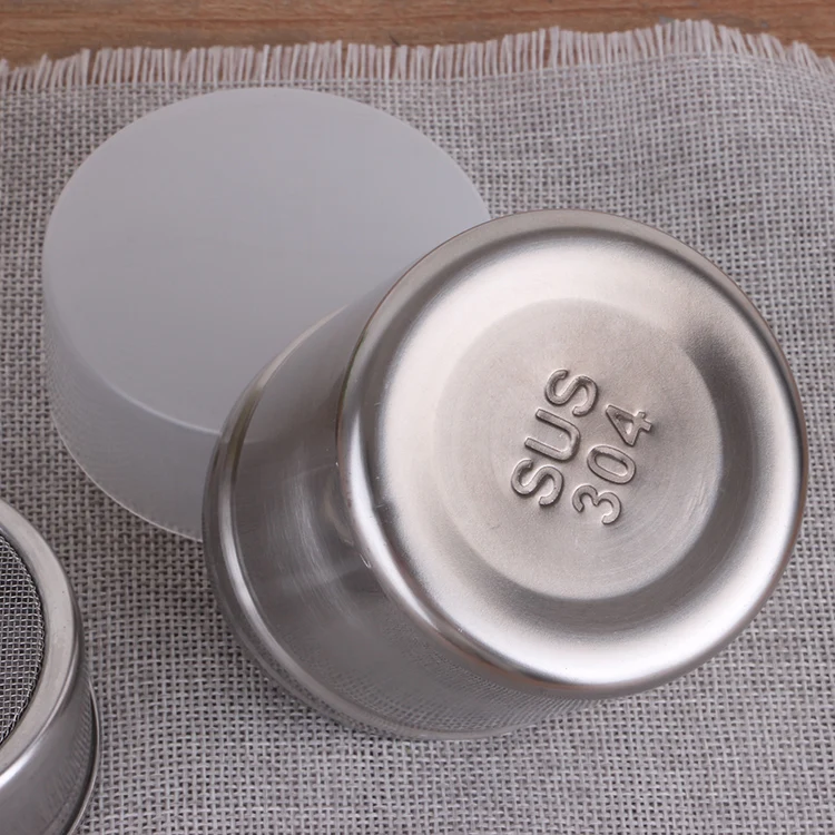 Kitchenware tool spice pot /jar/bottle stainless steel Canister sets