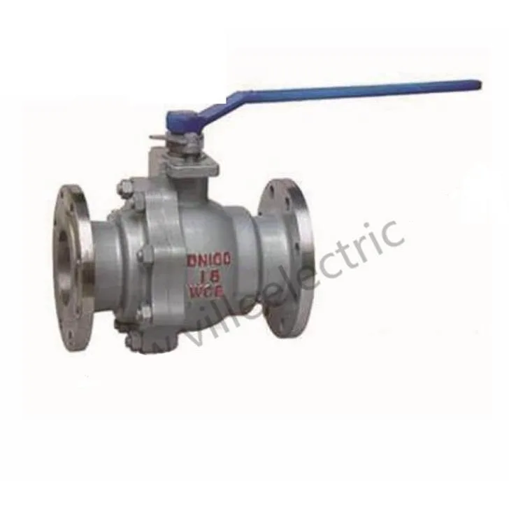 Carbon ball valve with flange type transformer valve