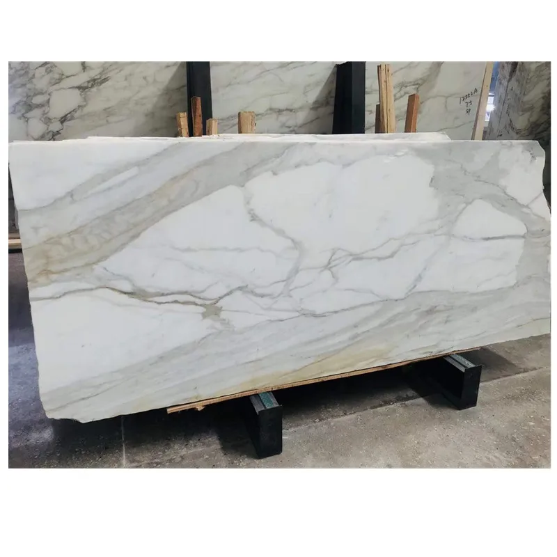 
First Grade Calacatta Gold Marble slab For Wall Design 