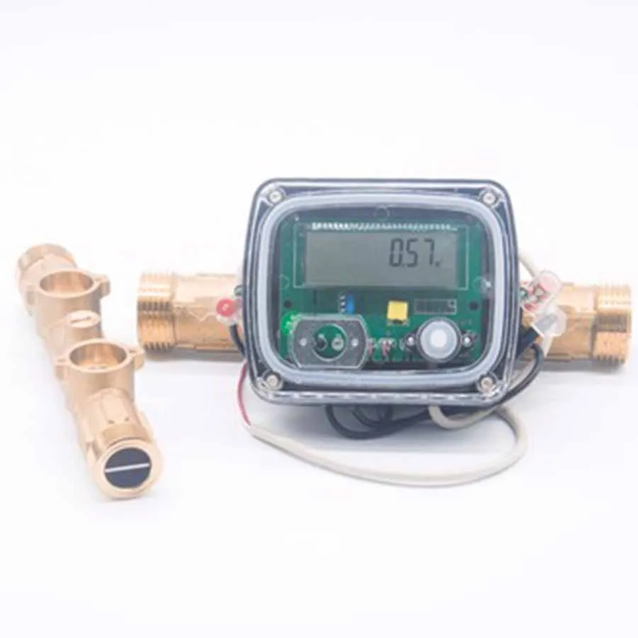 All size sample Mini flow meter wireless data logger Ultrasonic water meter spare parts