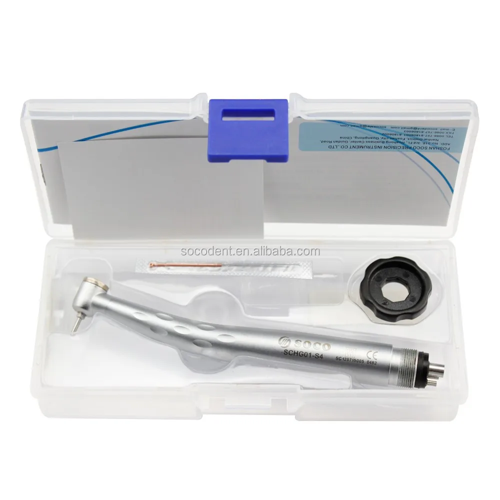 SOCO dental standard key type high speed handpiece / turbine with closed cartridge