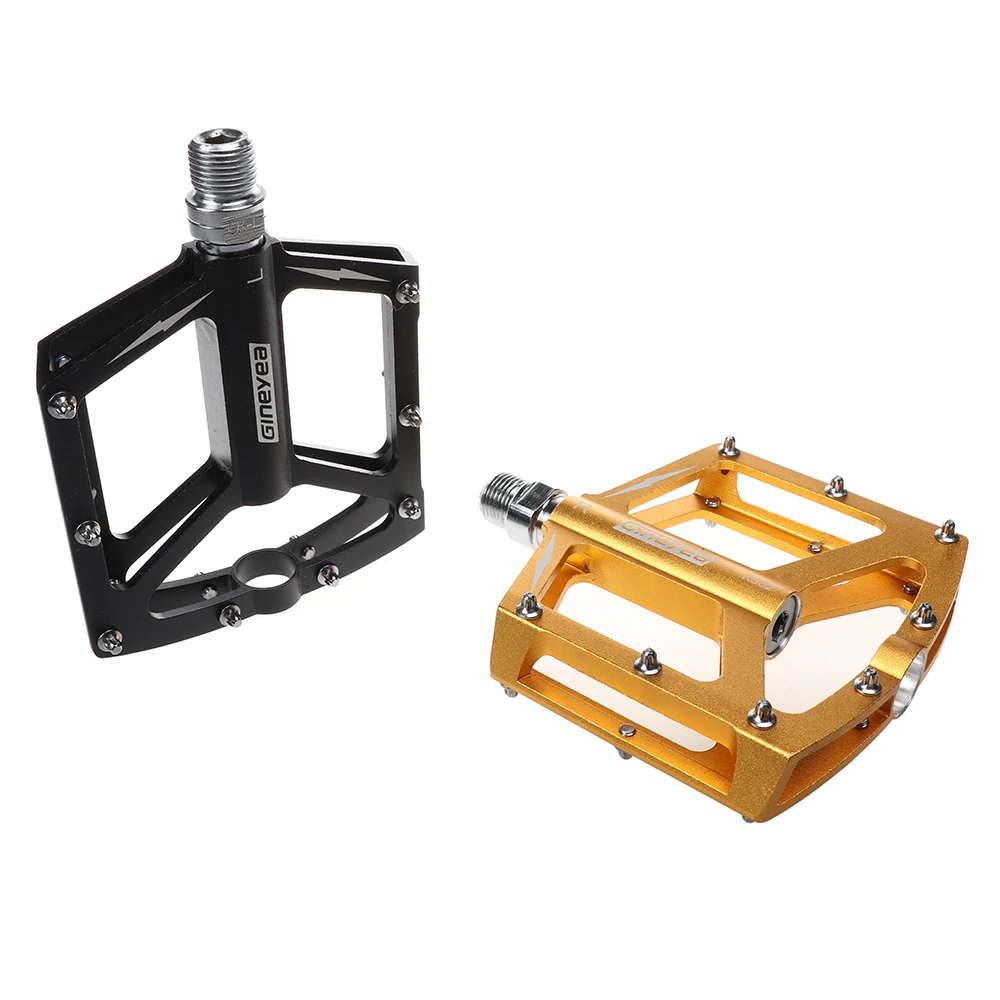 GINEYEA K302 Anodized Colors Taiwan Cycle Foot Pedal Sealed Bearing Alloy Bicycle Pedal MTB Pedal Mountain Bike