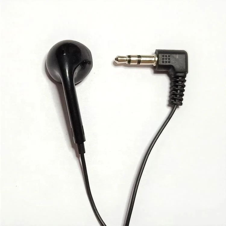 Оптовая продажа OEM высококачественные односторонние наушники Моно 3,5 мм односторонние стерео одноразовые наушники