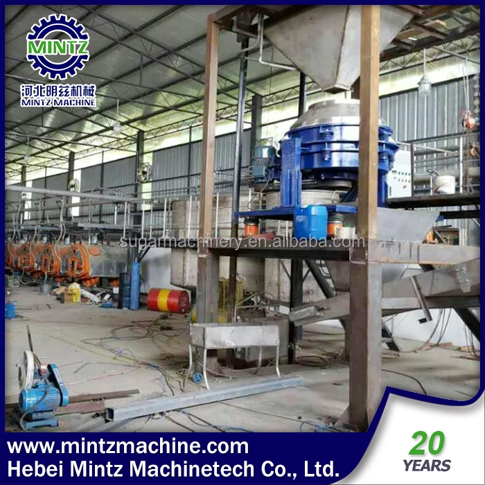 
China supply manufacturer refinery white sugar machine with competitive price 