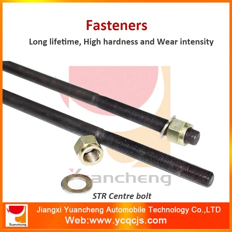 
Automotive Spare Part Truck Leaf Spring Auto Parts fastener 8.8 grade black nuts washer and bolts 