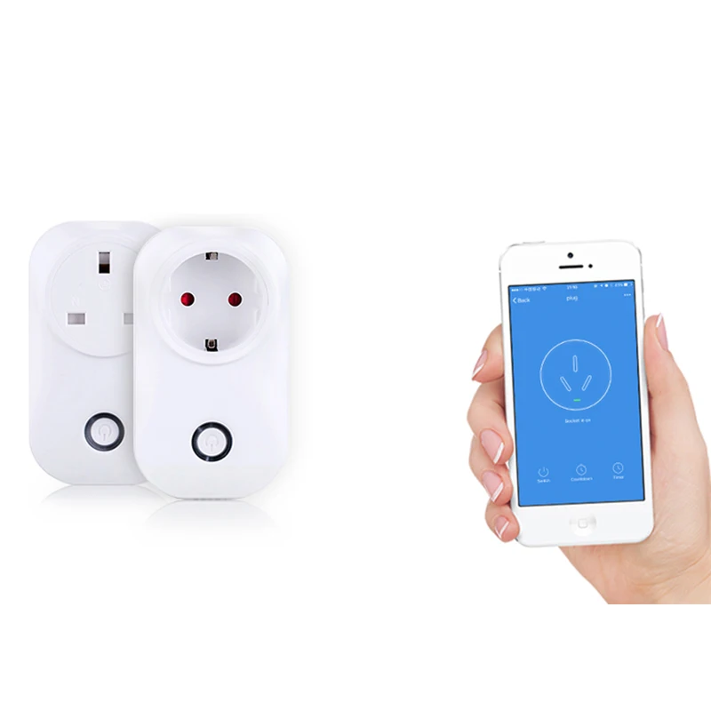 Принимаем логотип печатных Великобритания ЕС умная розетка wifi