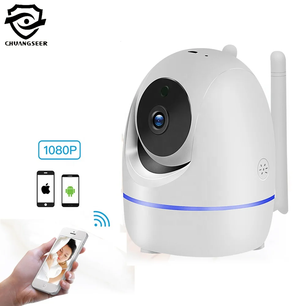 Домашняя ip-камера безопасности Wi-Fi Беспроводной Full HD 1080 P Детский Монитор облако камеры видеонаблюдения
