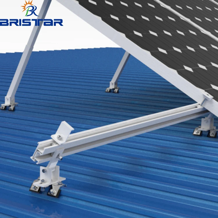 Pitched Tin Roof Adjustable Solar Pv Panel Mounting Brackets