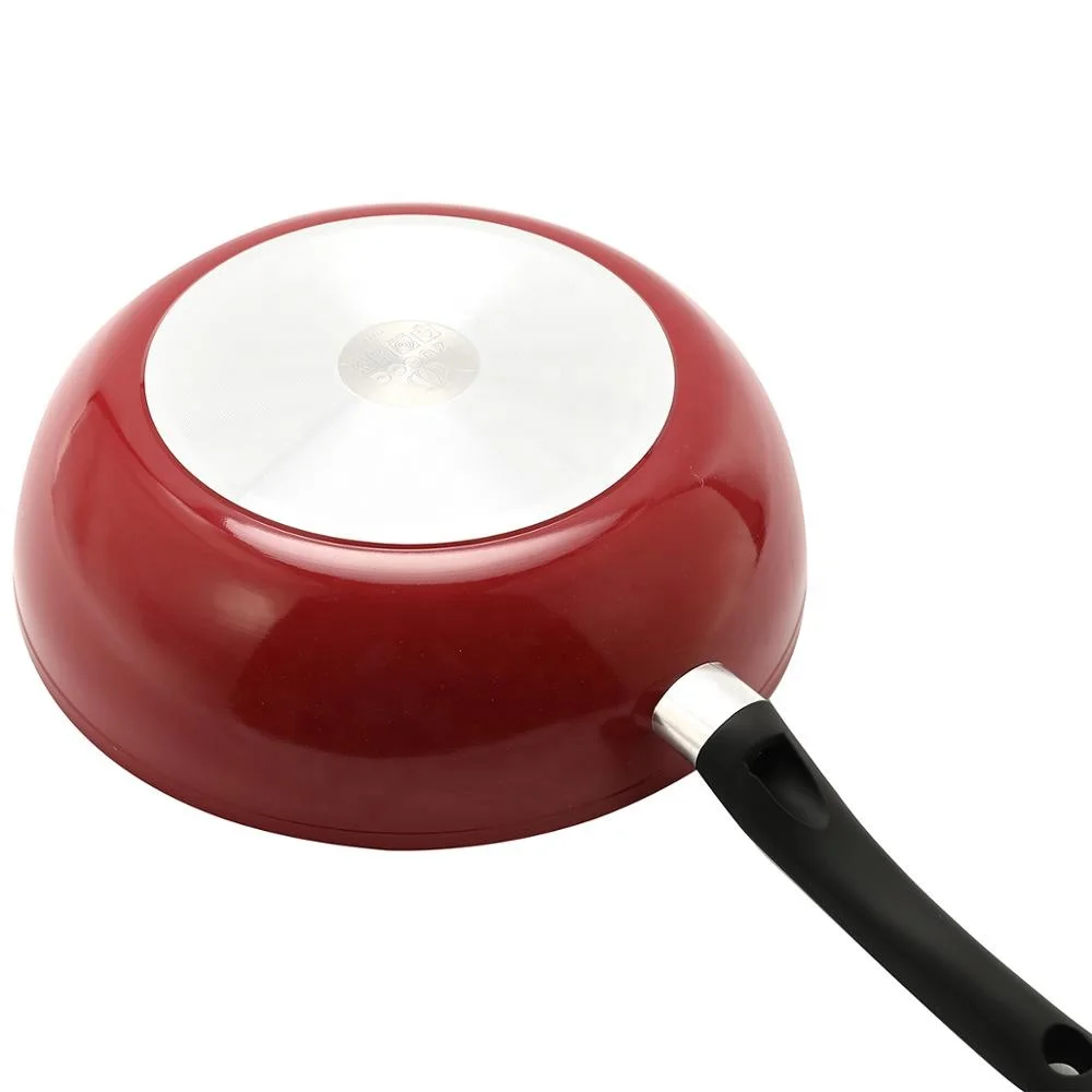 Useful and hot sale aluminum forged wok with non stick coating