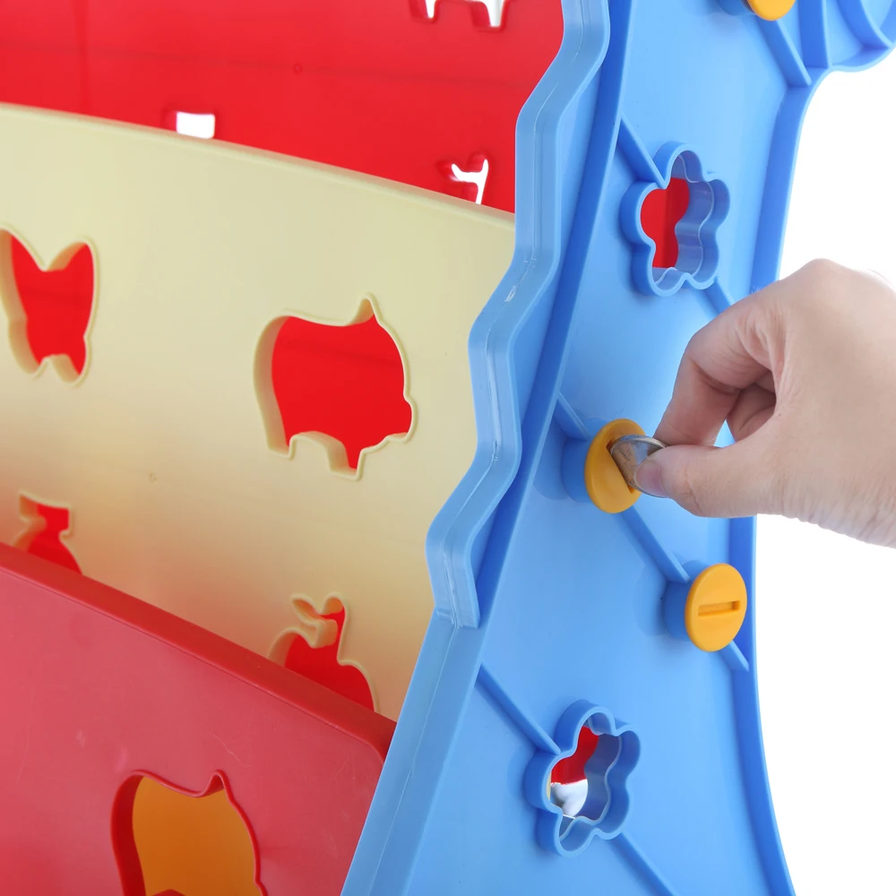 Colorful Baby Cheap Plastic Bookrack/Bookcase