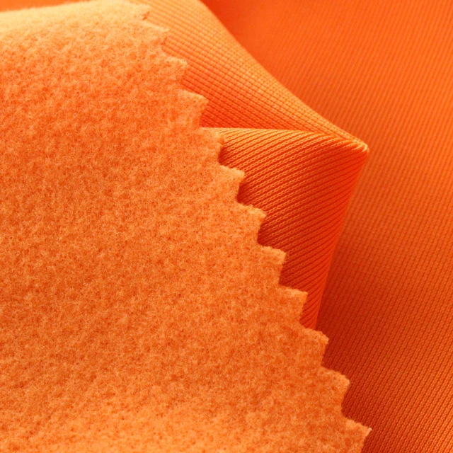 
Wholesale Brushed Polyester Tricot Track Fleece Tracksuit Fabric 