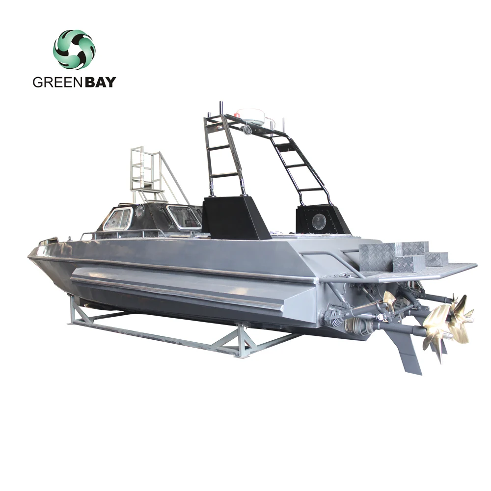 Endurance is 2000km speed 55kts Unmanned Hybrid Power high speed hydrographic Survey vessel boat