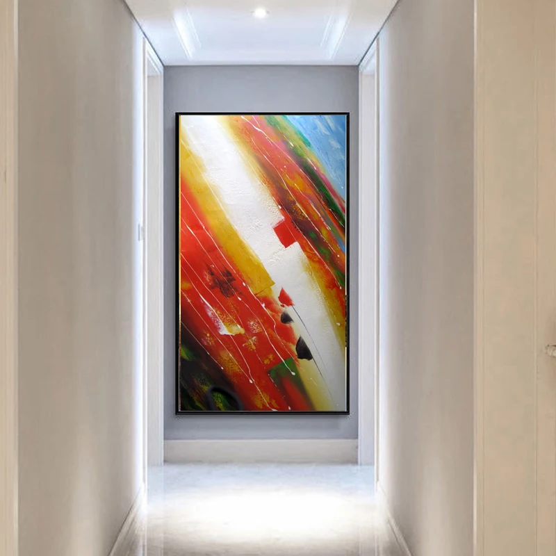 Beautiful Wall Hanging Abstract Artwork Canvas Framed Photo Picture