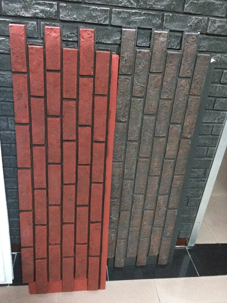 Polyurethane Beauty Cheap Decorative Easy Installation Wall Panel PU light weight brick