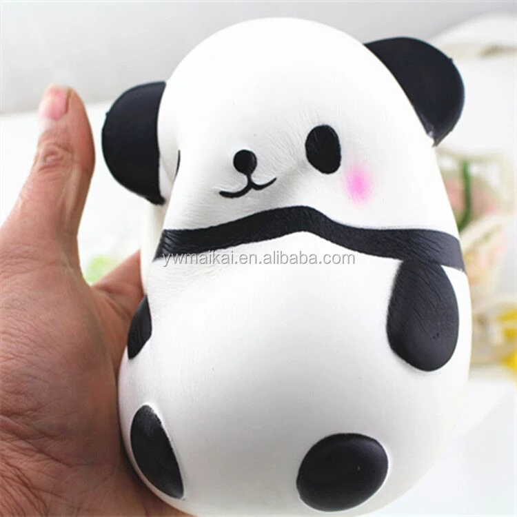 
High quality super soft slow rising animal toys jumbo squishy panda toy 