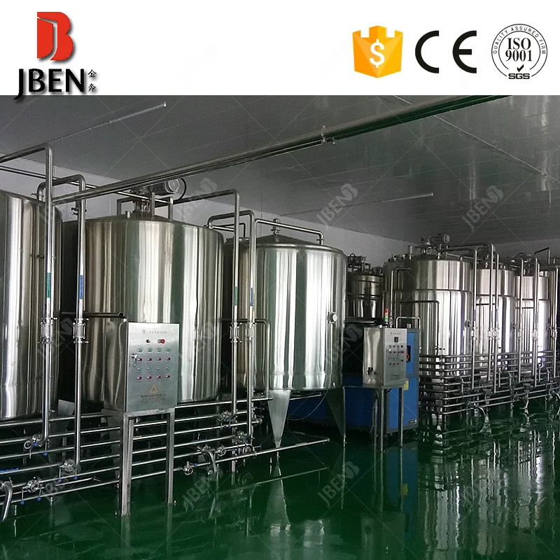 
Factory Supplier Industrial Yogurt Making Filling Packing Line 