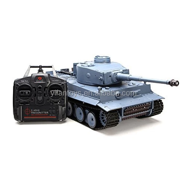 3818-1 1/16 немецкий боевой танк Tiger Air Soft RC (модернизированная металлическая шестерня и трек)