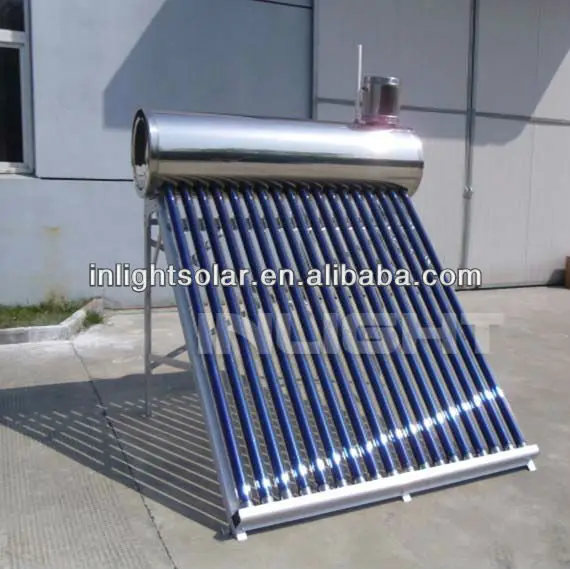 Pressurized Pre-heat Solar Water geyser with Copper Coil