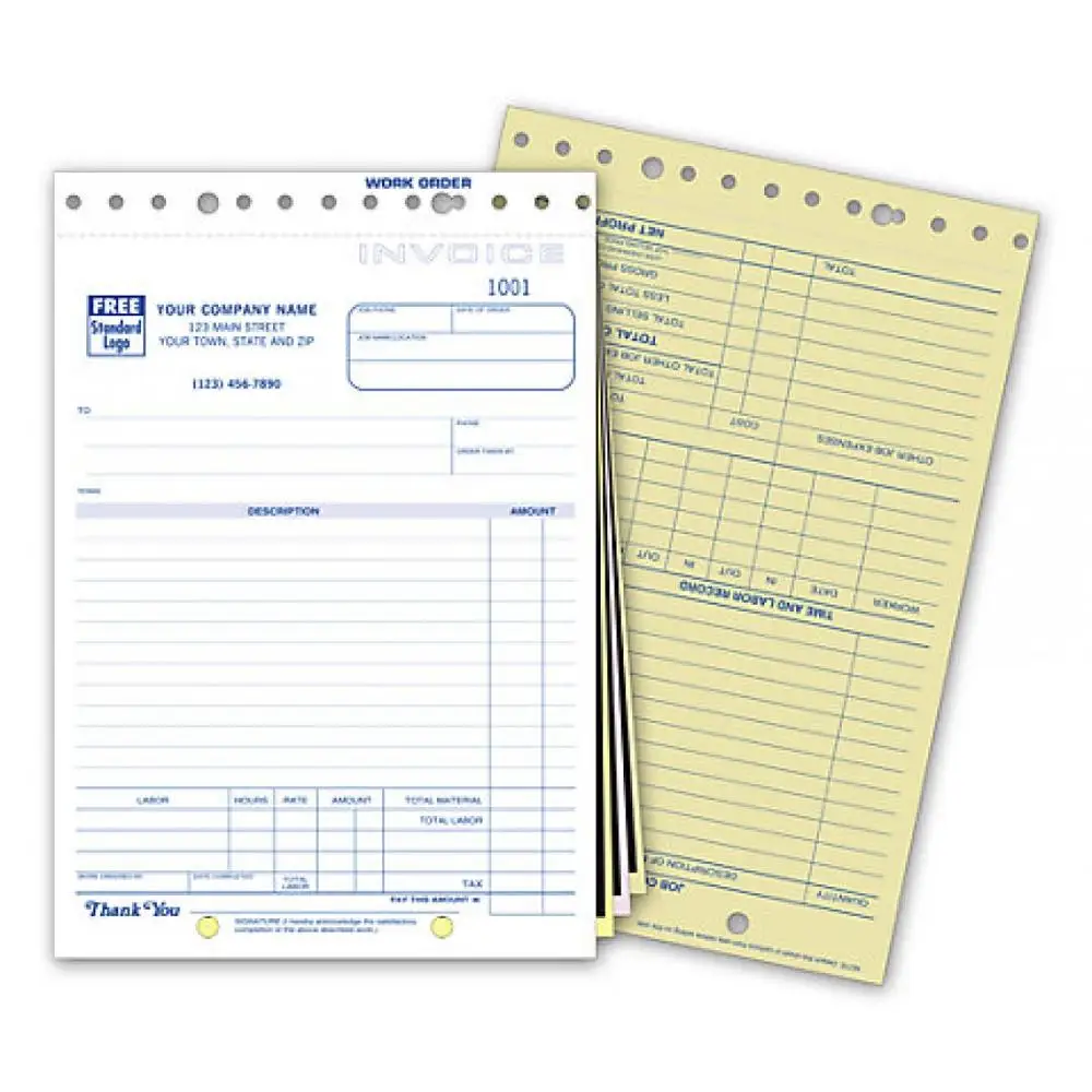 Непрерывная перфорированная печатная форма из бумаги по низкой цене