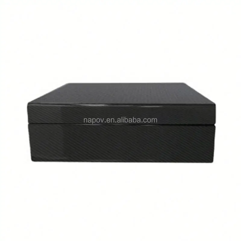 OEM deluxe carbon fibre material jewelry gift box /packaging box