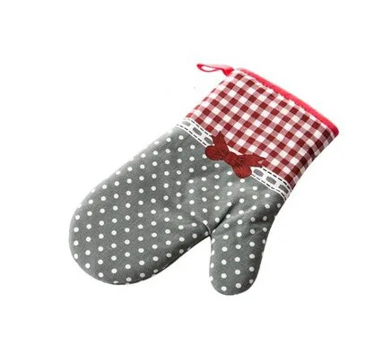 Hot sales woven heat resistance microwave kitchen bbq cotton fish oven hand gloves