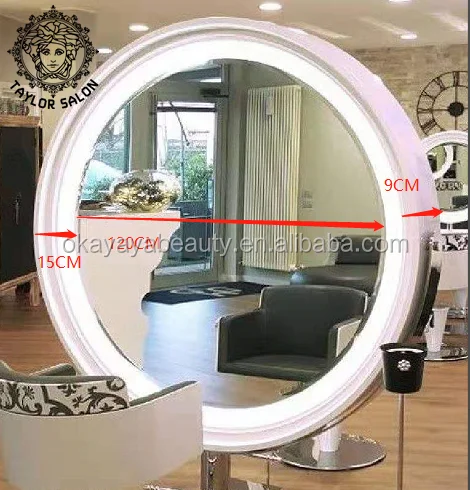 Kingshadow salon mirrors station barber shop mirrors makeup mirror for sale