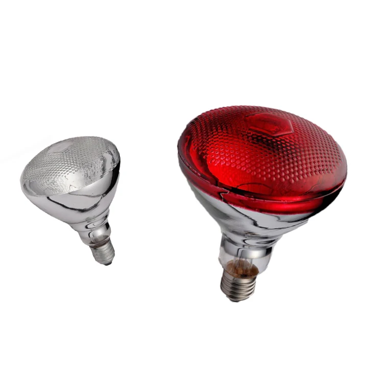 Profession BR38 150W E27 Infrared Carbon Panel Heater Lamp For Animals