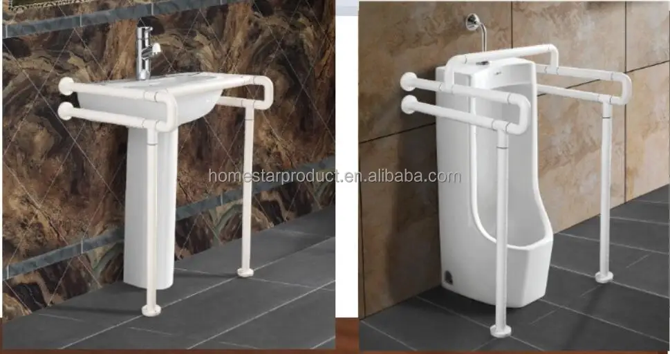 
stainless steel with nylon bath washbasin handicapped handrail,disable grab bar. 