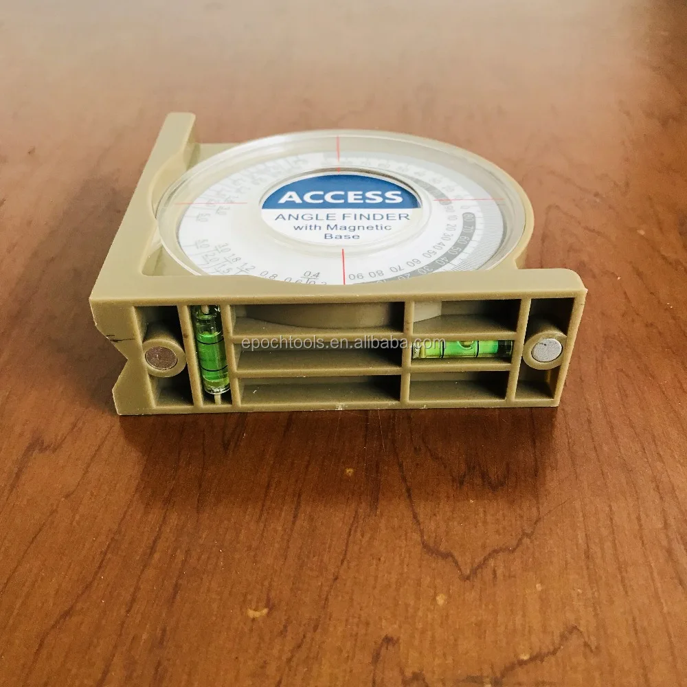 Artifact high precision angle finder for tiling leveling system