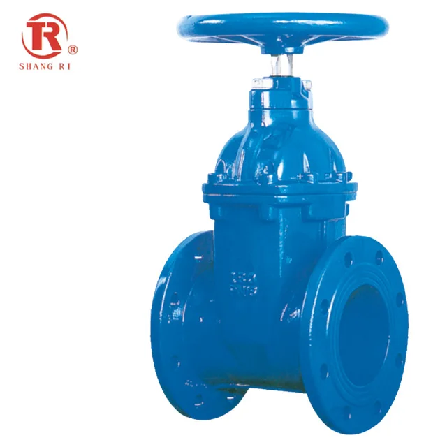 
China Factory Ductile Iron DIN F4 Non-rising Resilient Seated Gate Valve for water 