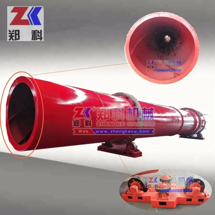 Chicken manure rotary dryer equipment machine