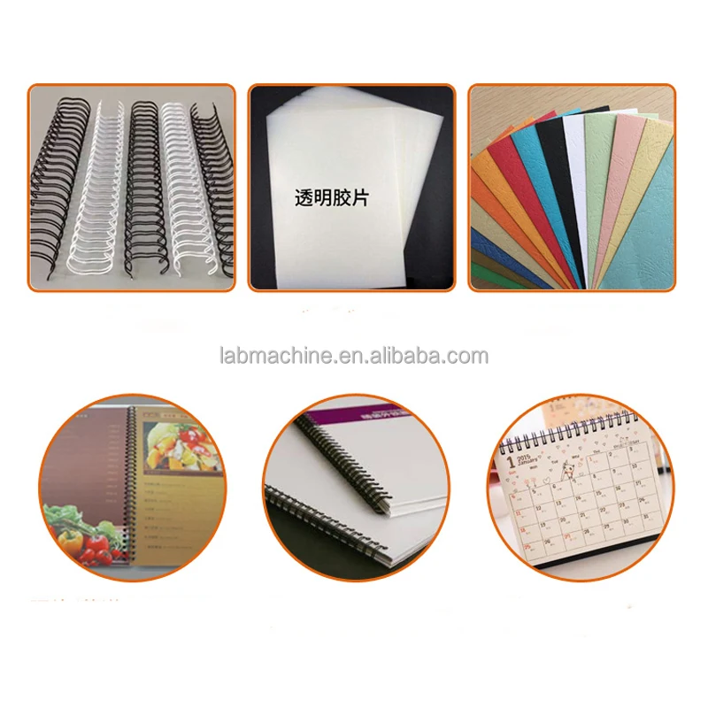 Desk Calendar Calendar Double Coil Binding Machine TD-202