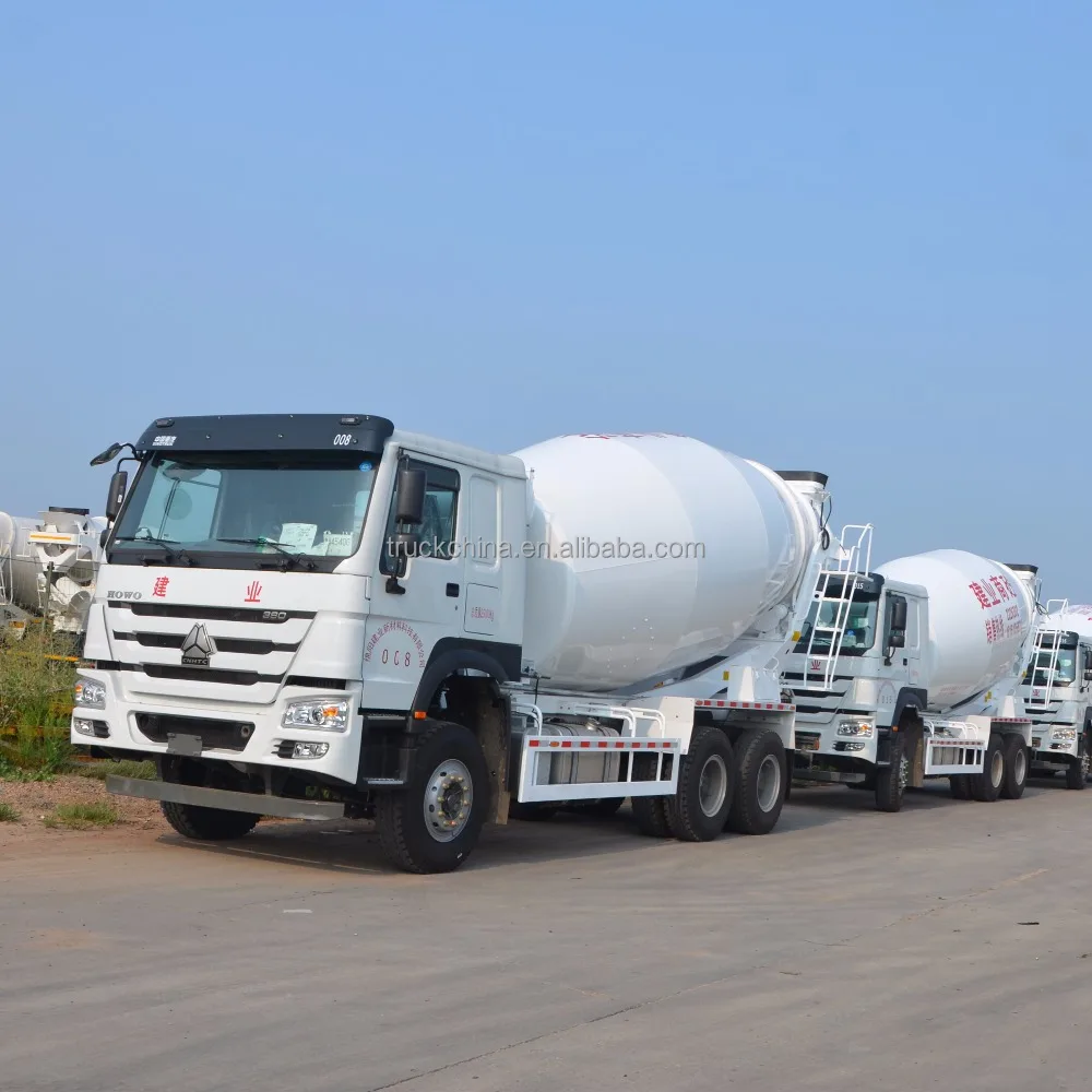 Sinotruk Howo 336hp 6x4 10 Wheel Cubic Meters Concrete Mixer Truck