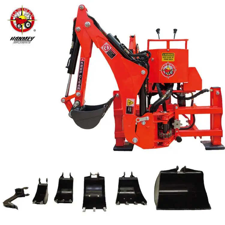 Professional tractor mounted backhoe for wholesales
