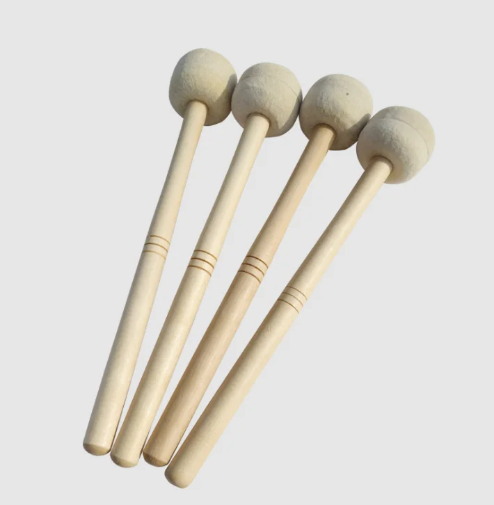 drum mallets with felt music instrument felt drumstick