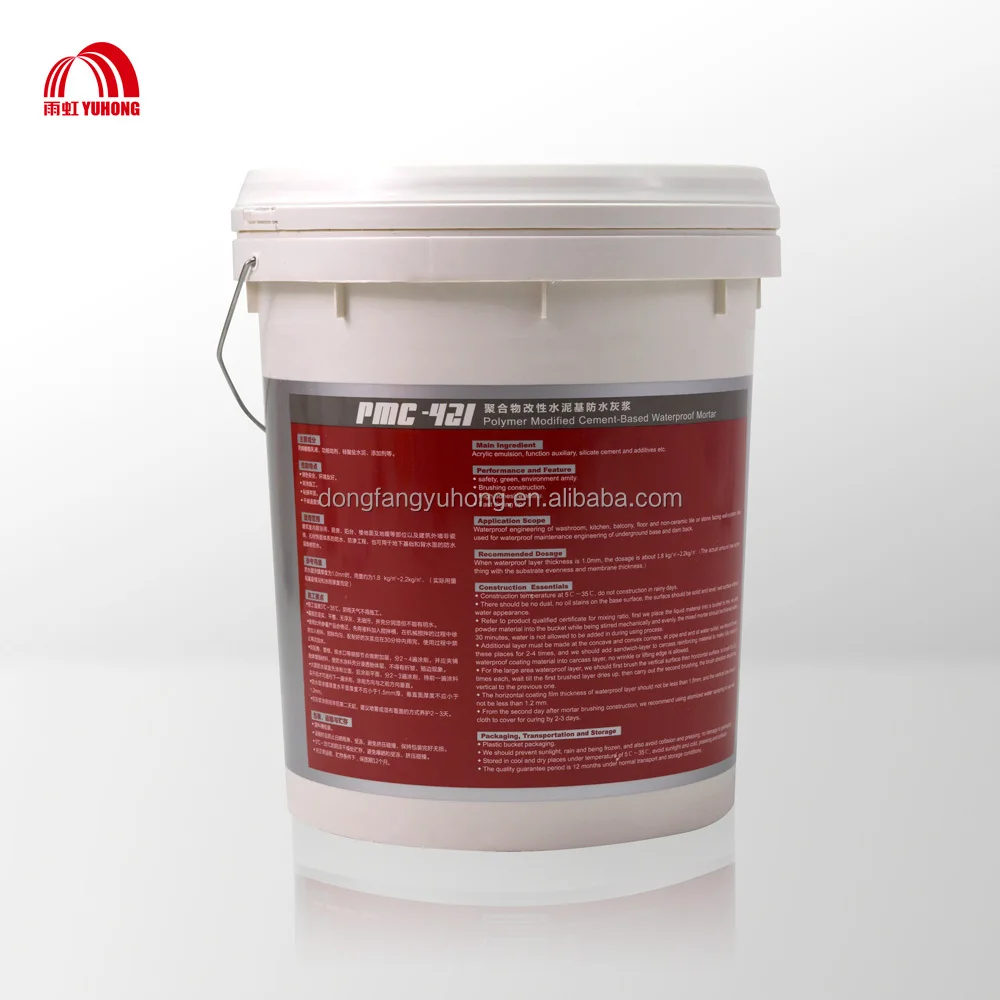Construction building polymer cement