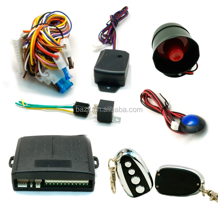 Tenon manual vibration smart easy anti-hijacking security system car alarms