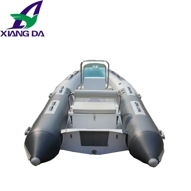 Rigid  Inflatable Fiberglass  Rib boat with outboard motor
