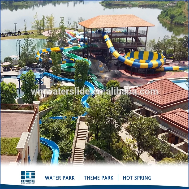Big Water Park And Amusement Park Supplier Aqua Park Slides For Sale