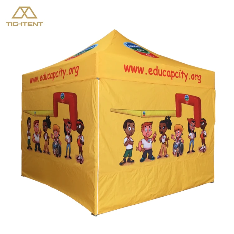 
Sub Printing Popup Tent Customized Folding Gazebo Canopy And Sidewalls 