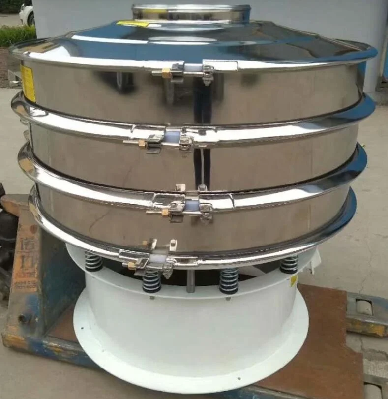 Fine Mesh Starch Flour Vibratory Screening Sieve Machine