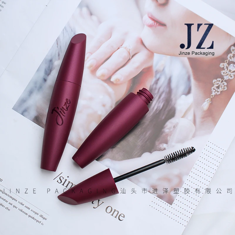 Jinze 18ml Multi Colored Round Shape Mascara Tube Set Eyeliner Container With Brushes Eyelash Bottles 12ml