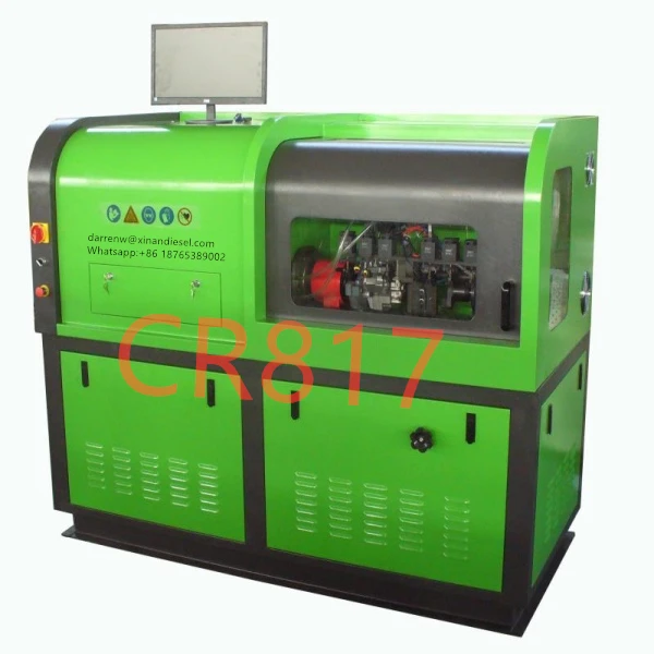 CR817 common rail test bench crdi injector pump tester with cambox CP1 CP2 CP3 HP3 common rail injector tool kit common
