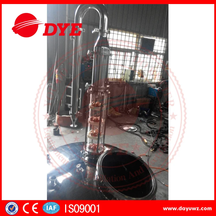 самый новый Перегонный аппарат из стекла из Китая DYE